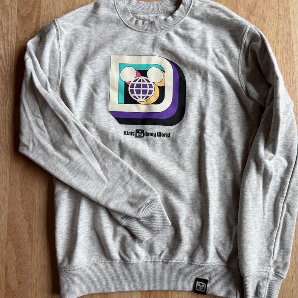 Disney Gray Knit Sweater